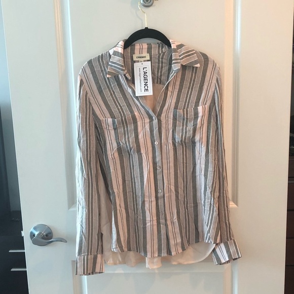 L’AGENCE Blouse Size XS - Picture 1 of 15